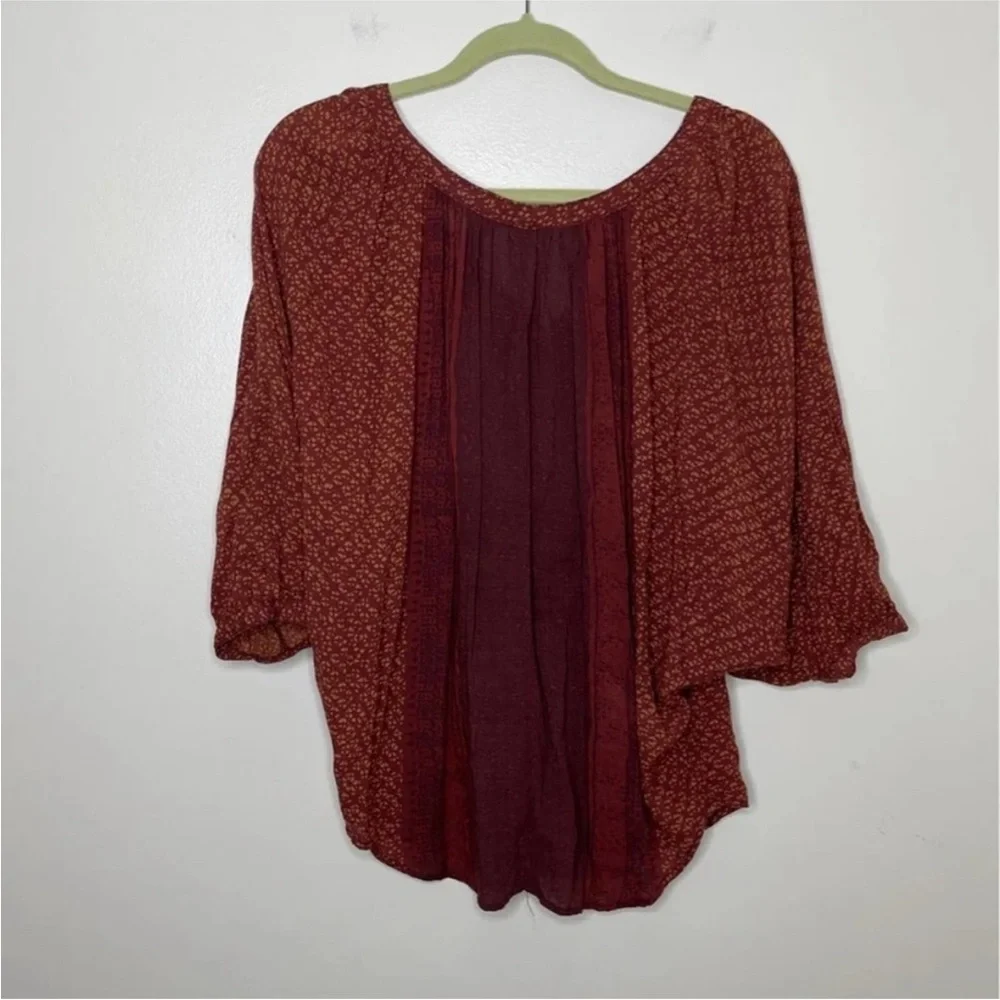Free People Days of Romance Peasant Top Sz S